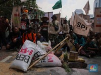 Petani Demo Teriak Kelaparan di RI-Tunjuk Penyebabnya, Ini Tuntutannya