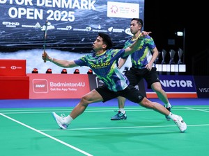 Hasil Australia Open 2025: Sabar/Reza Menang, Alwi Lolos Tanpa Bertanding