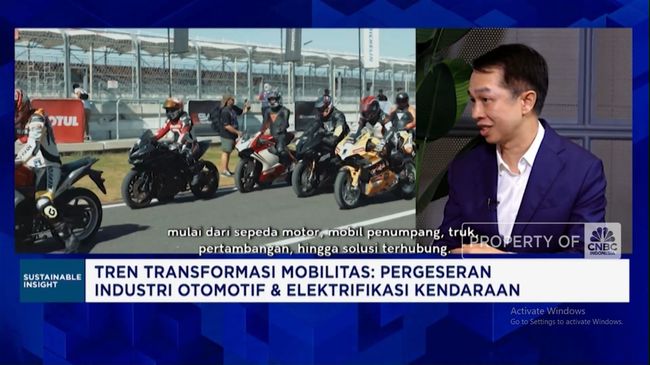 Video:Transformasi Produsen Ban Motor Dukung Tren Kendaraan Listrik RI