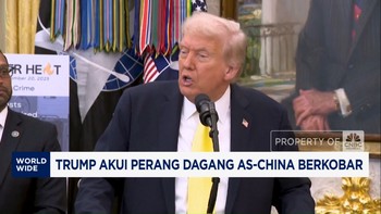 Video: Trump Akui Perang Dagang AS-China Tengah Berkobar
