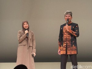 Natasha Rizki Meriahkan Pelantikan Pengurus IKM Jepang