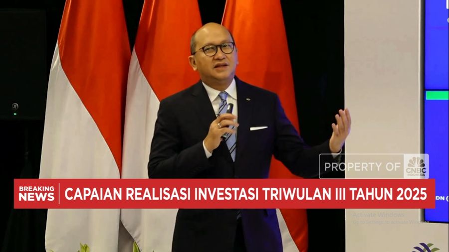 BKPM Catat Realisasi Investasi Kuartal III Tembus Rp 491 T, Naik 13,9%(CNBC Indonesia TV)