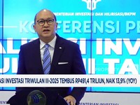 Video: Q3-2025, Realisasi Investasi Tembus Rp491,4 Triliun
