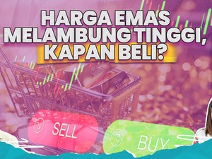 Harga Emas Nonstop Cetak Rekor, Saatnya Jual atau Beli?