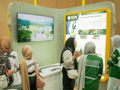 Mejeng di Minerba Convex 2025, NHM Dorong Pertambangan Berkelanjutan