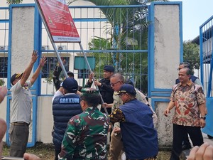 Satgas Cesium-137 Copot Plang Peringatan dari Lokasi Sudah Bebas Radioaktif