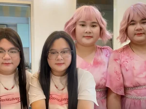 Bikin Bingung, Pasutri Ini Viral Karena Berwajah Mirip Seperti Anak Kembar