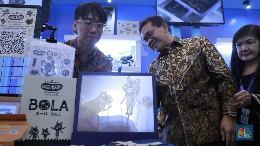 Menteri Perdagangan RI Budi Santoso melakukan kunjungan ke Asosiasi Lisensi Indonesia (ASENSI) dan tenant di ajang Trade Expo Indonesia (TEI) 2025 di ICE BSD City, Tangerang, Jumat, (17/10/2025). Menteri Perdagangan RI Budi Santoso melakukan kunjungan ke Asosiasi Lisensi Indonesia (ASENSI) dan tenant di ajang Trade Expo Indonesia (TEI) 2025 di ICE BSD City, Tangerang, Jumat, (17/10/2025). (CNBC Indonesia/Muhammad Sabki)