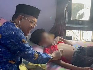 Wali Kota Probolinggo Jenguk Haikal Korban Ponpes Al-Khoziny