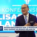 Video: Rosan Bocorkan Ada 2 Investor Besar Mau Garap Hilirisasi Kelapa