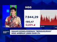 Video: Saham Konglomerasi Berguguran, IHSG Ambruk Makin Dalam