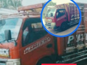 Kunci Nempel, Truk Pasir Digondol Maling di Jatinom Klaten