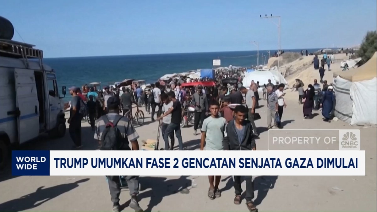 Video: Trump Umumkan Fase 2 Gencatan Senjata Gaza Dimulai
