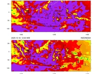 Penampakan Radiasi Matahari Memerah di RI Hari Ini, Segera Hindari