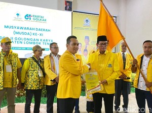 Terpilih Secara Aklamasi, Nursiah Pimpin Golkar Lombok Tengah