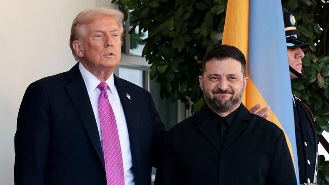 Momen Zelensky Temui Trump di Gedung Putih, Pertanda Buruk bagi Putin?