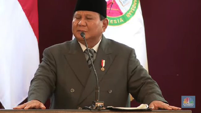 Prabowo Beberkan Penerima MBG di RI 7 Kali Populasi Singapura