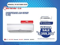 Barang Elektronik Banting Harga di Transmart Full Day Sale