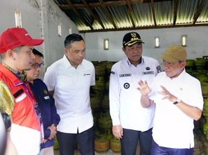 Menteri ESDM dan Dirut Pertamina Cek Pangkalan LPG di Sumsel