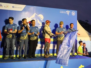 1.000 Pelari Ramaikan Slamet Trail Run, Ekonomi Lokal Ikut Bergerak