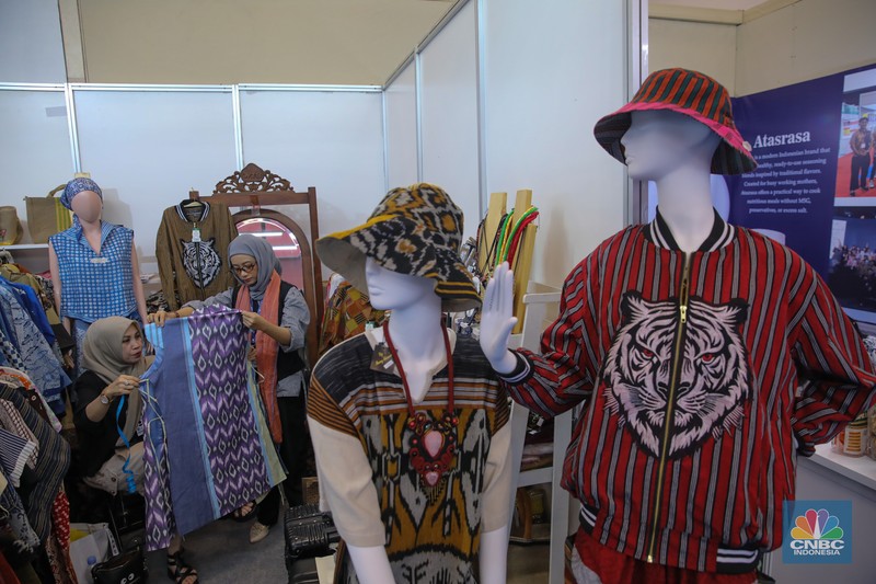 Suasana hari kelima Trade Expo Indonesia di ICE BSD, Kabupaten Tangerang, Minggu (19/10/2025).(CNBC Indonesia/Faisal Rahman) Suasana hari kelima Trade Expo Indonesia di ICE BSD, Kabupaten Tangerang, Minggu (19/10/2025).(CNBC Indonesia/Faisal Rahman)