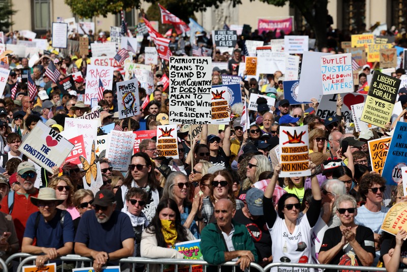 USA-TRUMP/PROTESTS Aksi protes