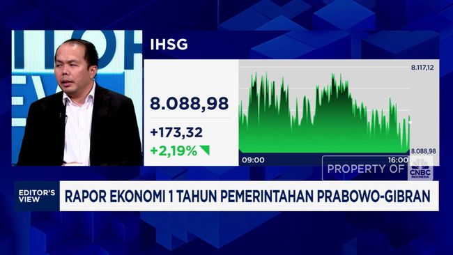 Video: 1 Tahun Prabowo-Gibran, Antara Stabilitas dan Ekspektasi Pasar