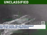 Video: AS Hancurkan Kapal Selam Pengangkut Narkoba