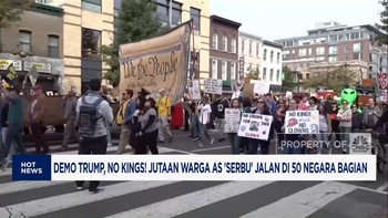 Video: Demo Trump, Warga AS 'Serbu' Jalan hingga Ancaman Megathrust