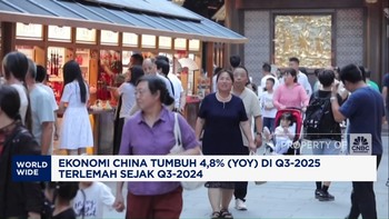 Video: Ekonomi China Tumbuh 4,8% di Q3-2025, Terlemah Sejak 2024