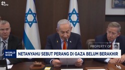 Video: Israel Netanyahu Sebut Perang di Gaza Belum Berakhir