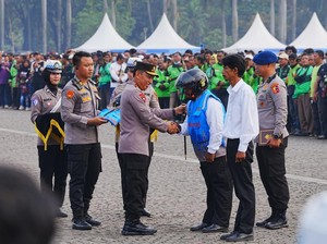 Video: 400 Ribu Orang Daftar Ojol Kamtibmas, Kapolri: Jadi Sumber Info Polisi