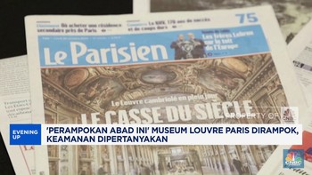 Video: Museum Louvre Paris Dibobol, Sistem Keamanan Disorot