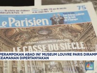 Video: Museum Louvre Paris Dibobol, Sistem Keamanan Disorot