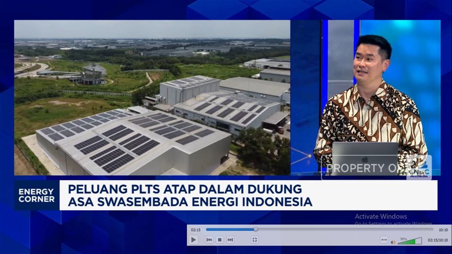 Pemerintah Genjot EBT, Suryanesia Incar Kapasitas PLTS Atap 1000 MW (CNBC Indonesia TV)