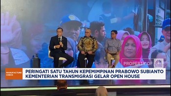 Peringati Satu Tahun Kepemimpinan Prabowo Kementrans Gelar Open House