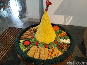 Gemas & Bikin Lapar! Pameran Rajutan Tema Makanan di Kemang, Jajan Pasar Sampai Bento