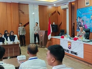 Cegah Kasus Keracunan MBG, Polres Serang Gelar Pelatihan Relawan SPPG