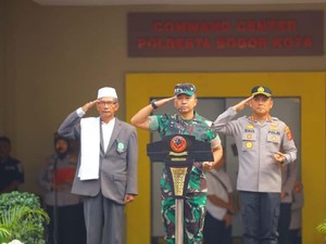 Polresta Bogor Bareng Forkopimda-Warga Deklarasi, Komitmen Jaga Kondusivitas
