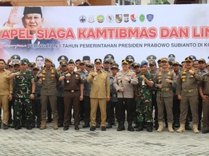 Polresta Pekanbaru Sinergi dengan TNI-Linmas Jamin Keamanan Investor