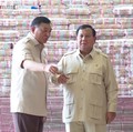 Kejagung Serahkan Duit Korupsi CPO Rp13 T, Bukit Uang di Depan Prabowo