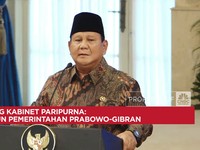Video: Sidang Kabinet Paripurna, 1 Tahun Pemerintahan Prabowo-Gibran