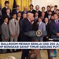 Video: Demi Ballroom Mewah, Trump Bongkar Sayap Timur Gedung Putih