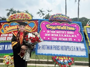 Cerita Dewi Intan Malenka Lulus S2 Hukum dalam Waktu 1,5 Tahun