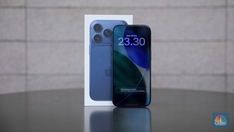 iPhone 17. (CNBC Indonesia/Faisal Rahman)