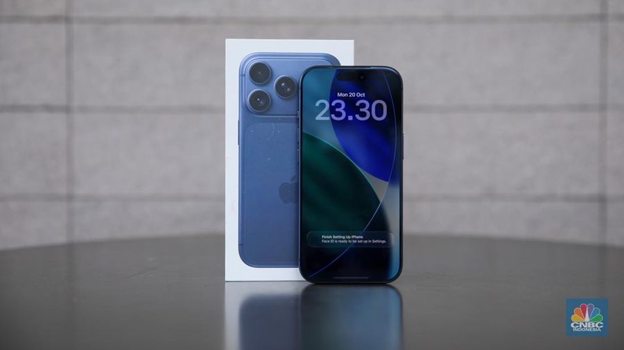 iPhone 17. (CNBC Indonesia/Faisal Rahman) iPhone 17. (CNBC Indonesia/Faisal Rahman)