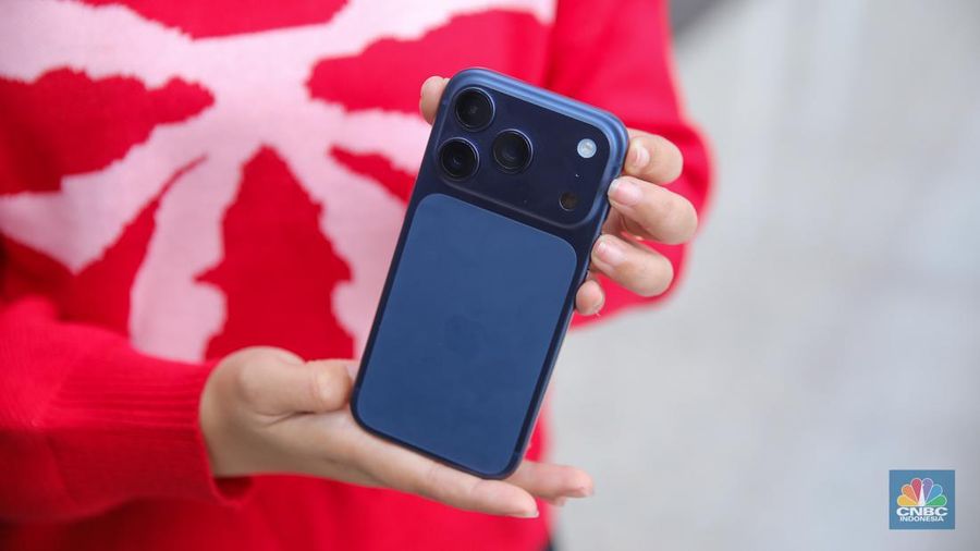 iPhone 17. (CNBC Indonesia/Faisal Rahman)