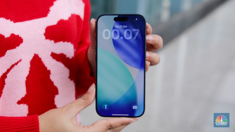 iPhone 17. (CNBC Indonesia/Faisal Rahman)