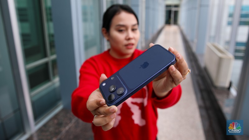 iPhone 17. (CNBC Indonesia/Faisal Rahman)