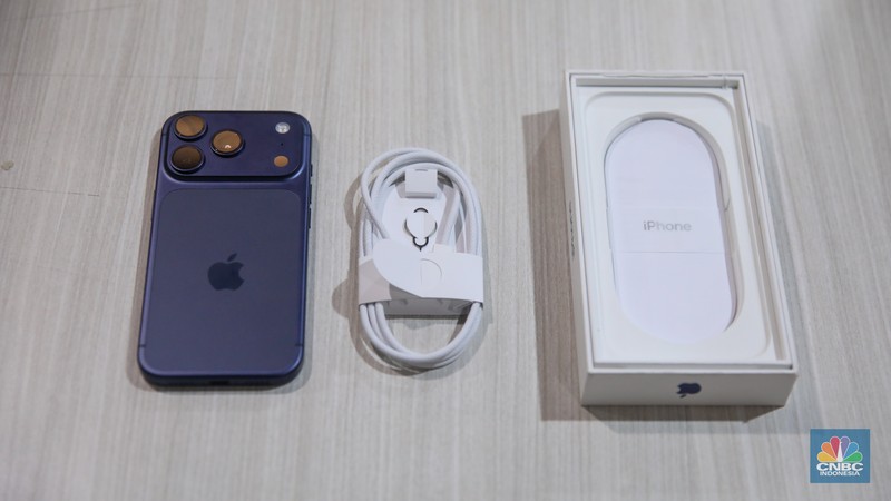 iPhone 17. (CNBC Indonesia/Faisal Rahman)